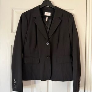 Laundry By Shelli Segal Classic Black Blazer